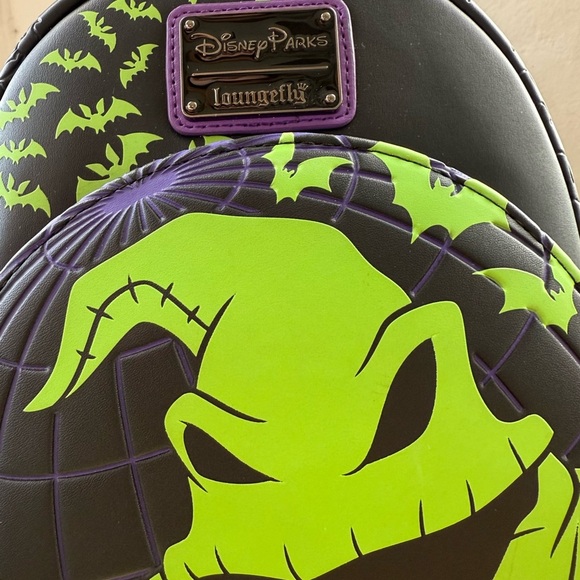 NWOT Disneyland Oogie Boogie Bash 2024 Loungefly Mini Backpack PARK EXCLUSIVE - Picture 2 of 12